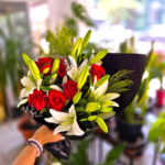 Ramo Lilium y Rosas